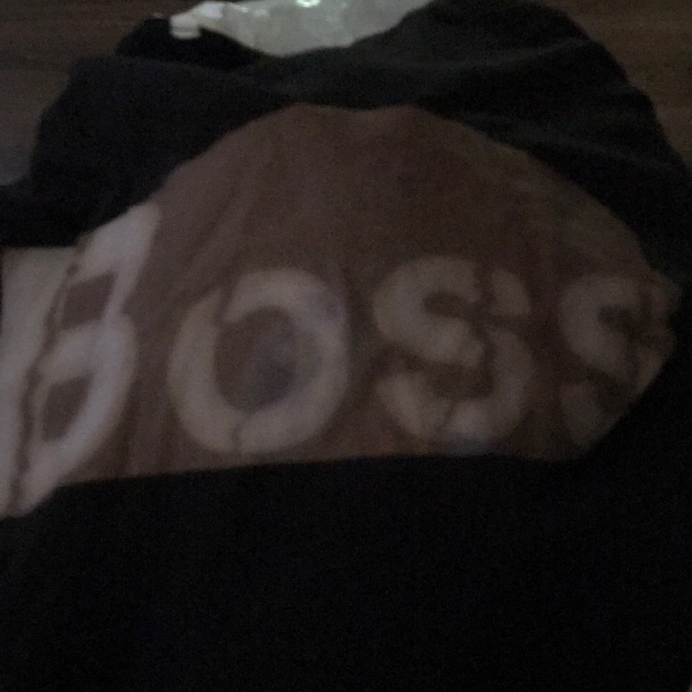 Sized large boss shirt
